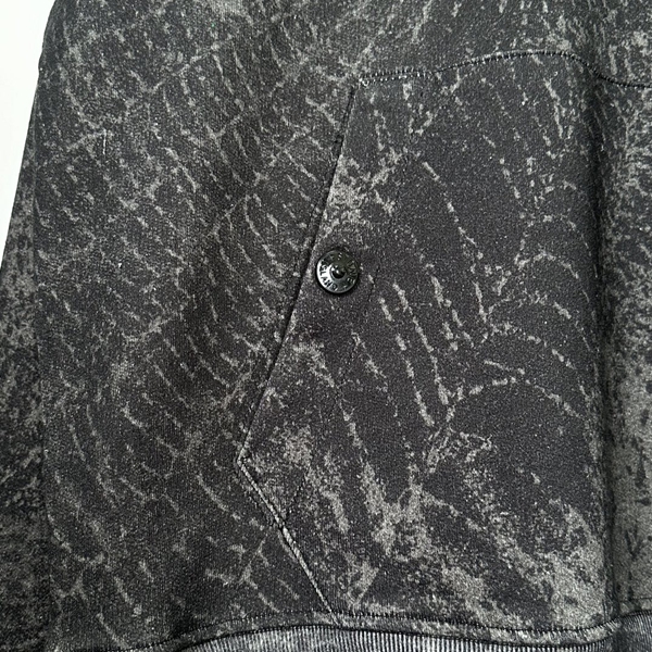 ブランドパーカー角部分ディテール